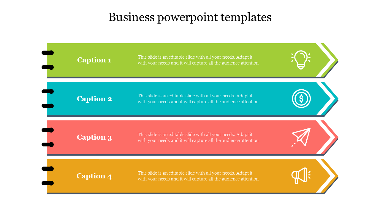 Arrows Business PowerPoint Template and Google Slides Themes